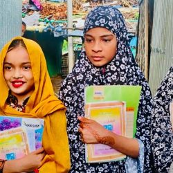 ESDR student going to learning center